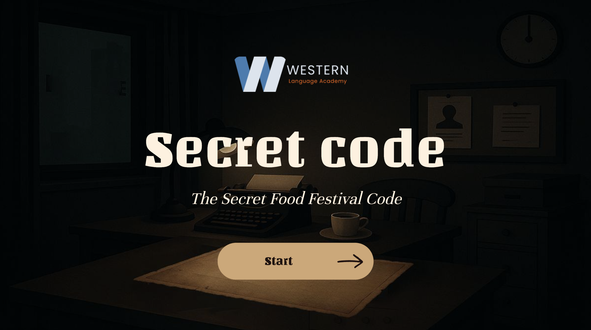 The Secret Food Festival Code