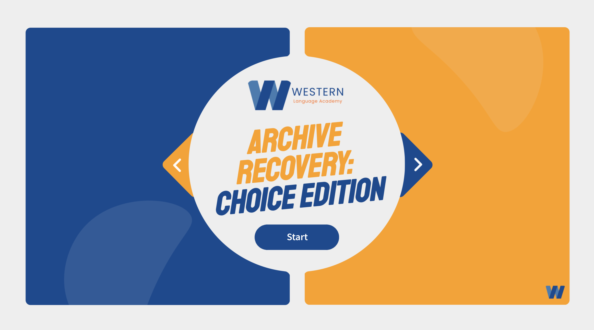 Archive Recovery