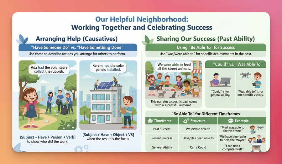 Neighborhood Causatives and Past Ability