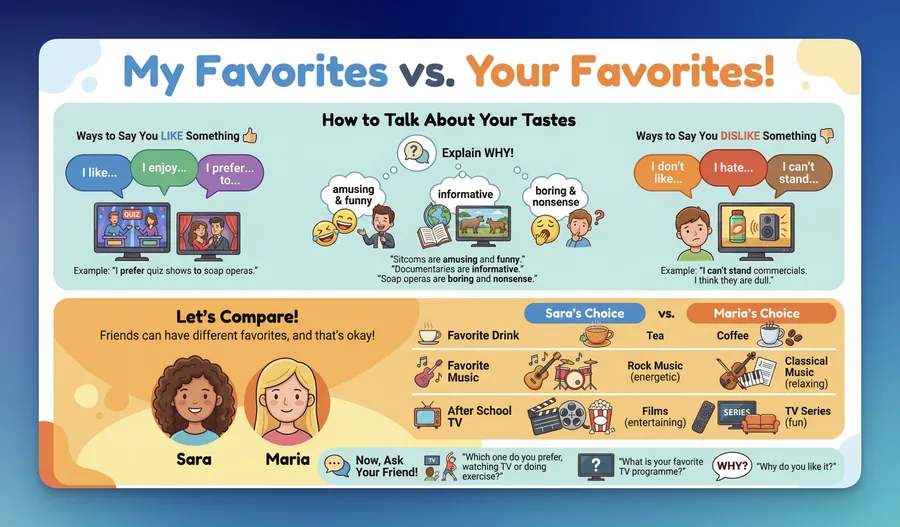 My Favorites vs. Your Favorites!