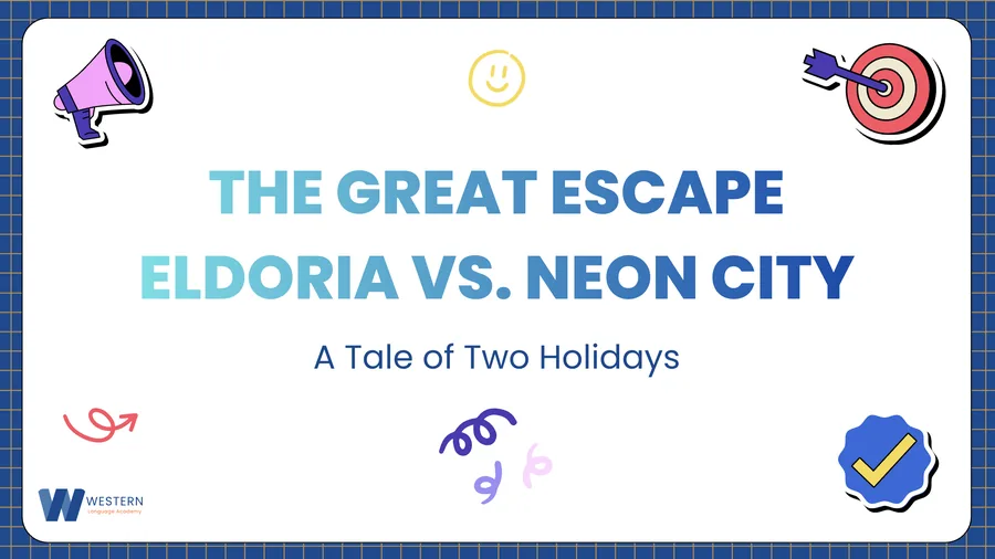 Cover image for THE GREAT ESCAPE ELDORIA VS. NEON CITY