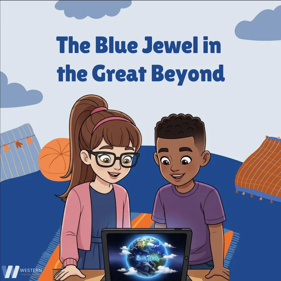 Cover of The Blue Jewel in the Great Beyond