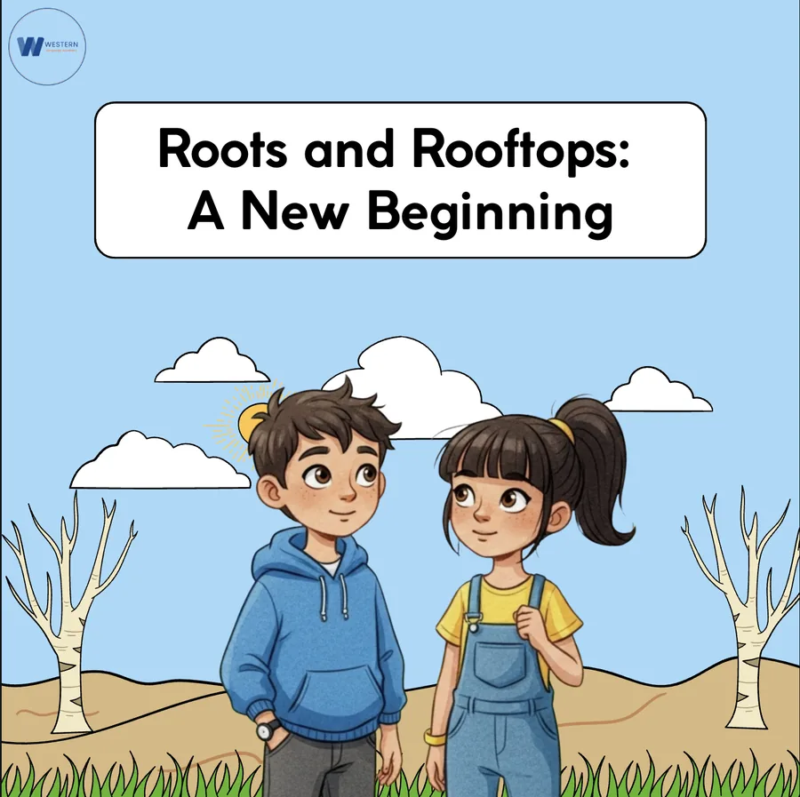 Cover of Roots and Rooftops: A New Beginning