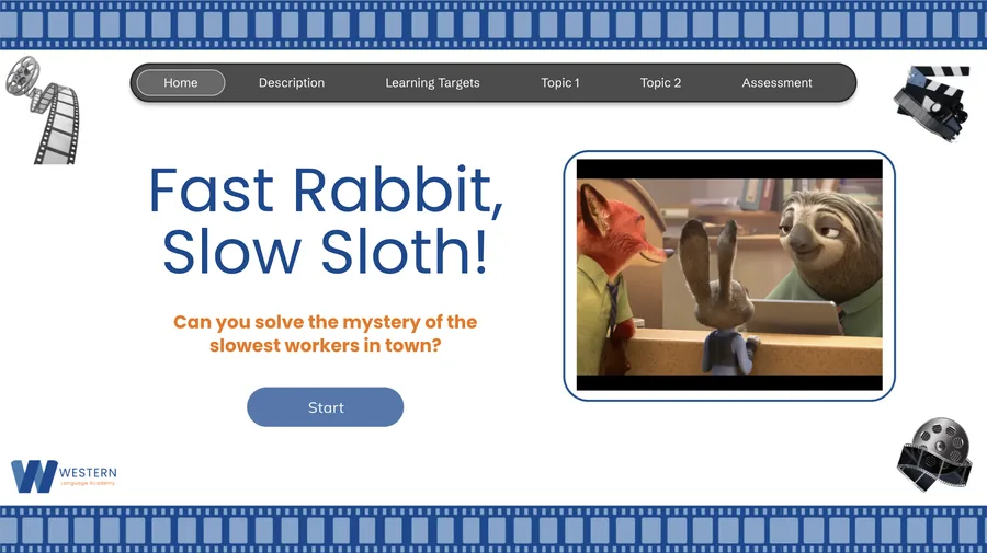 Fast Rabbit, Slow Sloth!