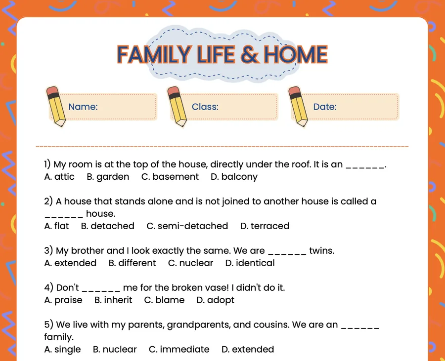 Page 4 of the Theme 4 worksheet