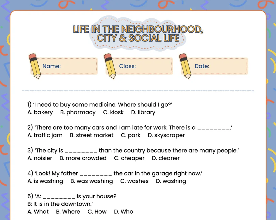 Page 3 of the Theme 5 worksheet