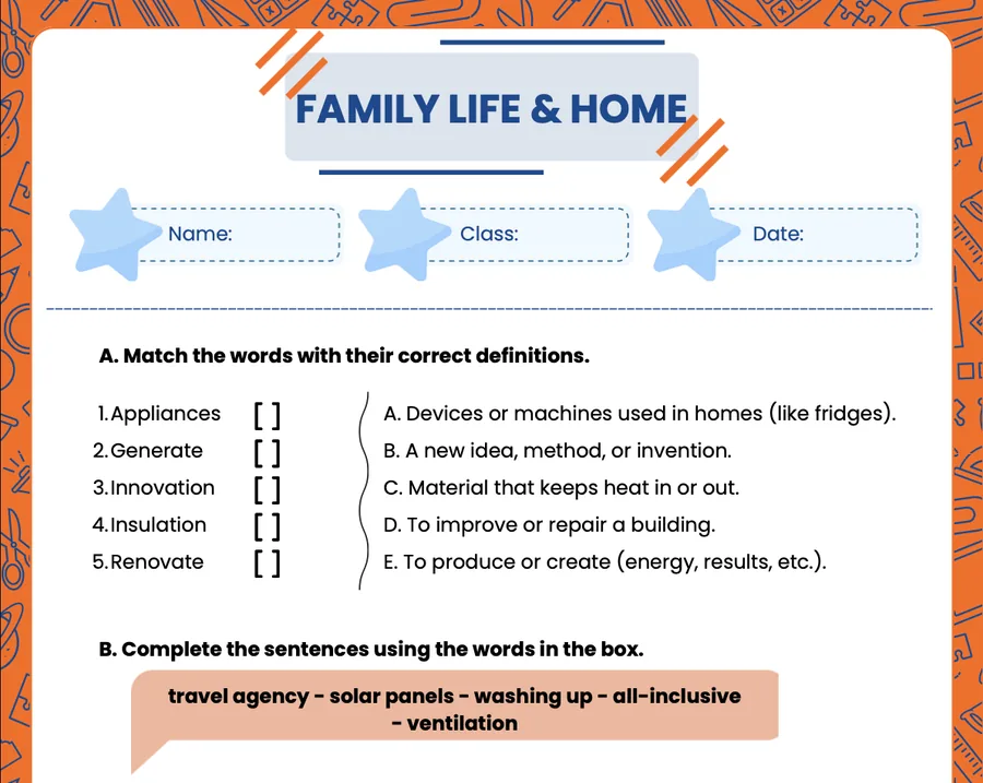 Page 2 of the Theme 4 worksheet
