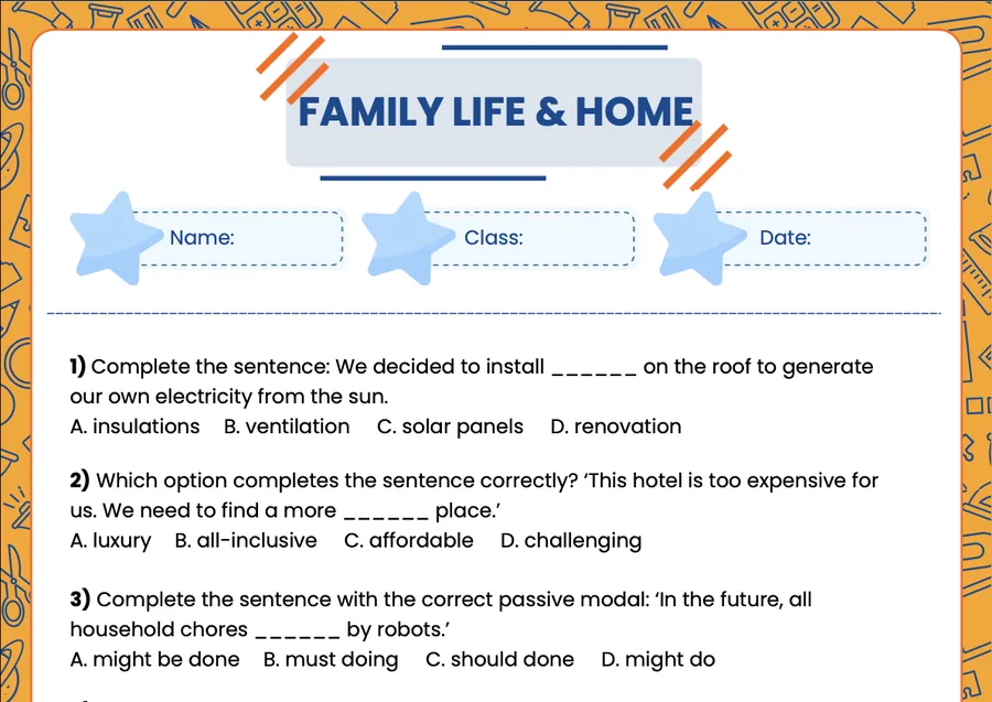 Page 3 of the Theme 4 worksheet