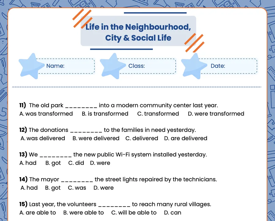 Page 5 of the Theme 5 worksheet