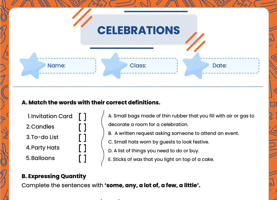Page 2 of the Theme 6 worksheet